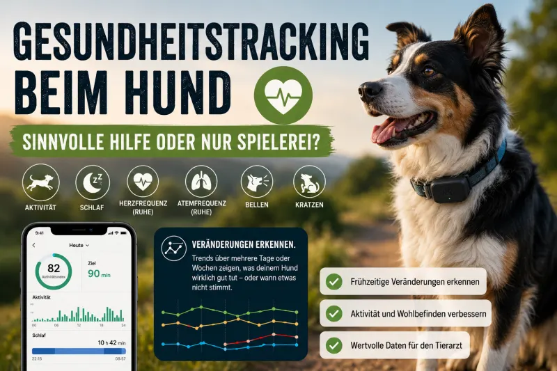 Gesundheitstracking beim Hund – Sinnvolle Hilfe oder nur Spielerei?