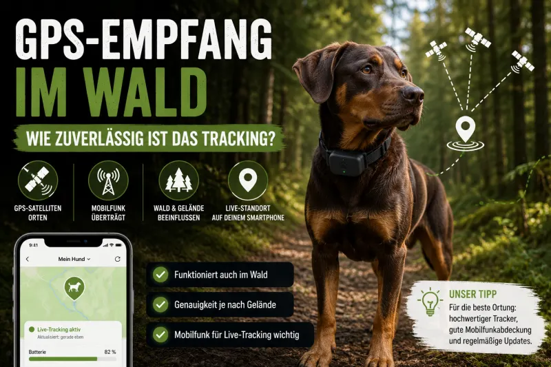 GPS-Empfang im Wald – Wie zuverlässig ist das Tracking?